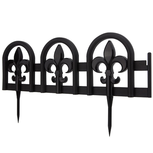 No Dig Landscape Edging Panels | Faux Wrought Iron Garden Border – Evelyne