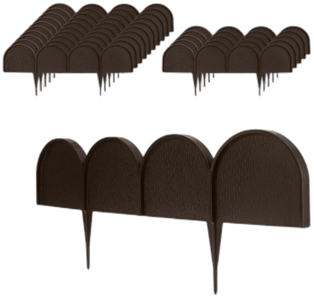 SemiArc garden edging — Brown