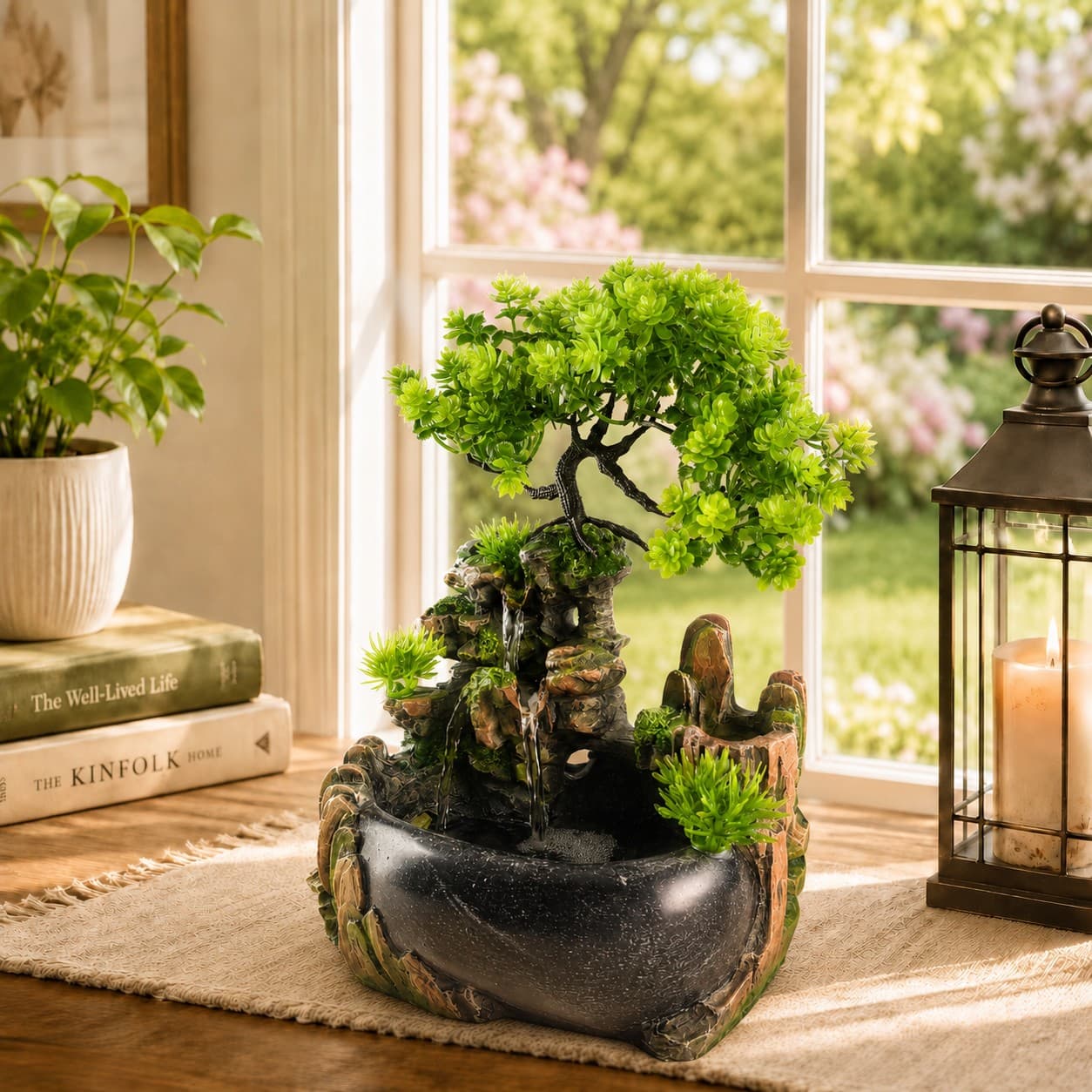 Bonsai-Style Tabletop Fountain — photo 1