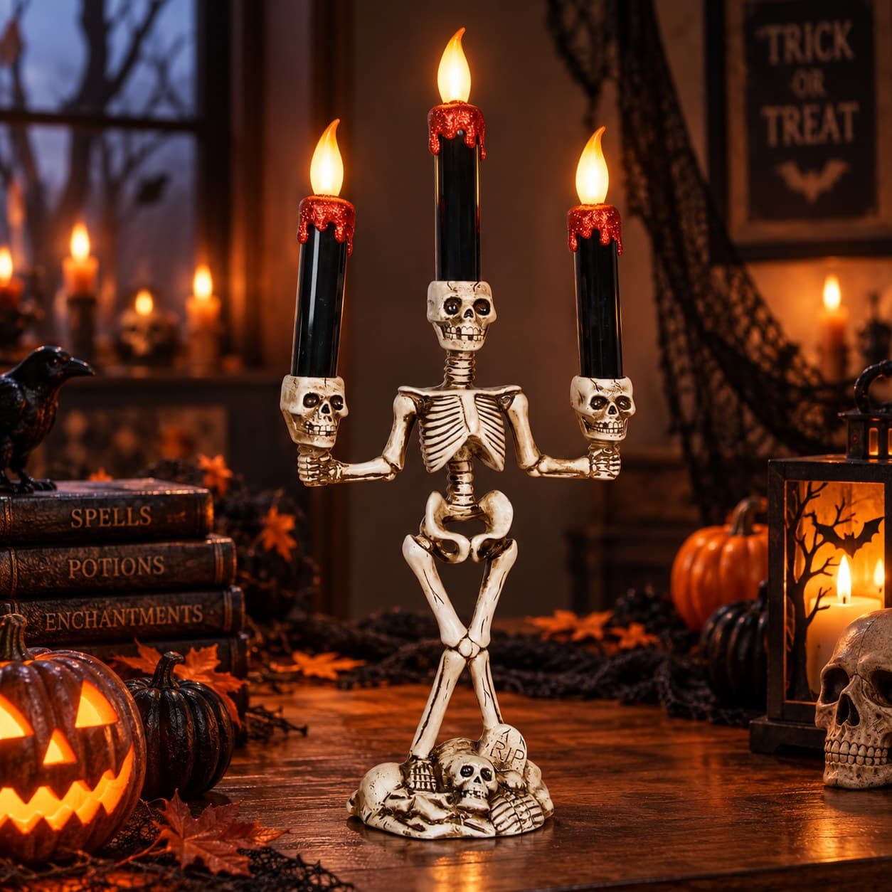 Skeleton Candelabra — photo 1