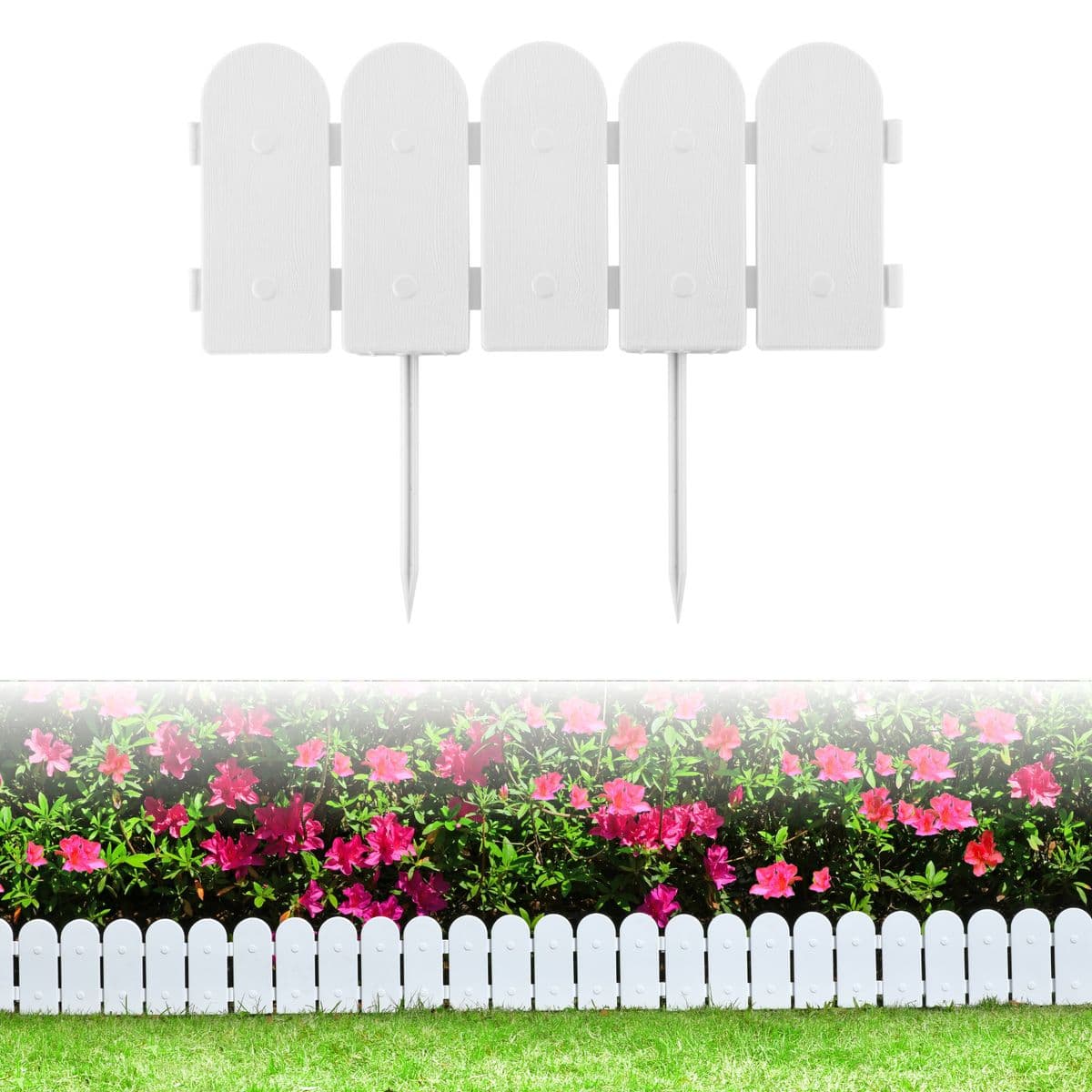 TimberLine garden edging — White
